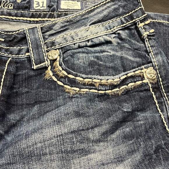 Miss Me Jeans - Size: 31 - Worn one time/Like new - Picture 6 of 7